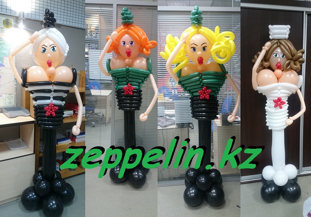 Оформление воздушными шарами