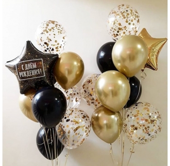 букет гелиевых воздушных шаров заказать
