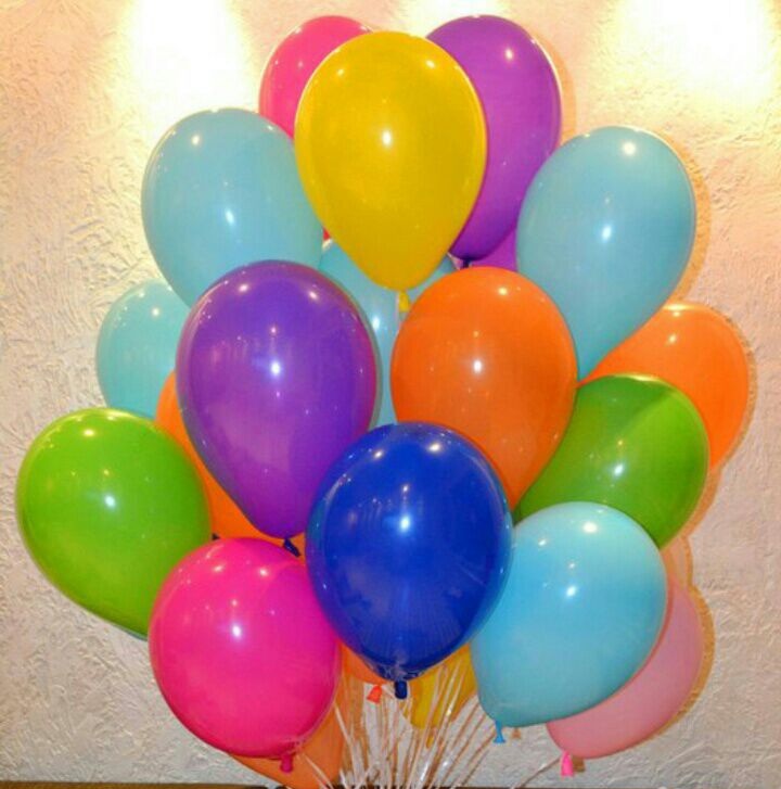 букет из 25 гелиевых шаров цена доставка