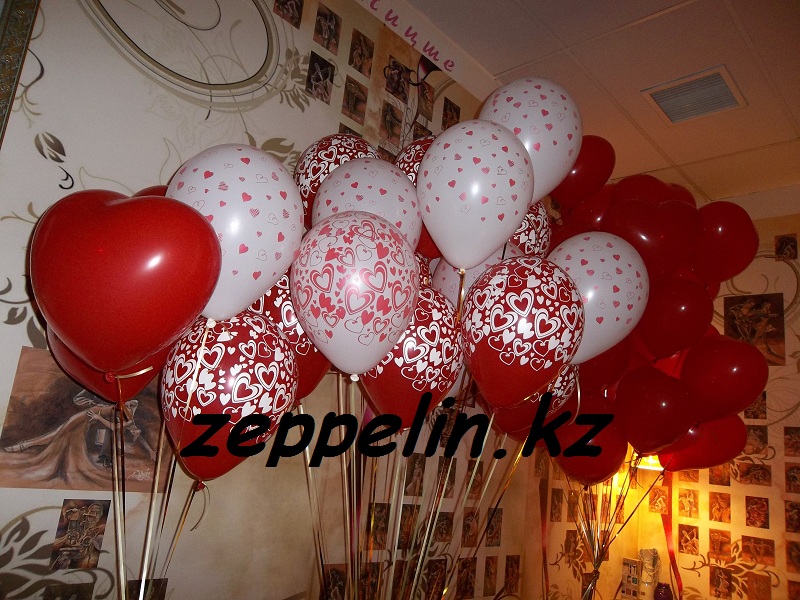 гелиевые шарики для любимой