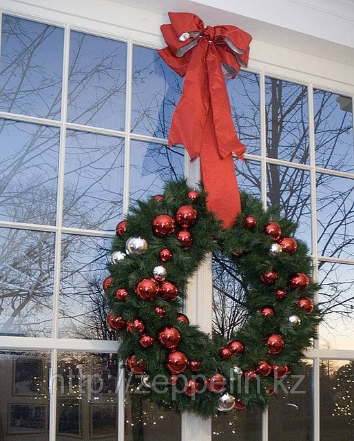 рождественский венок заказать алматы